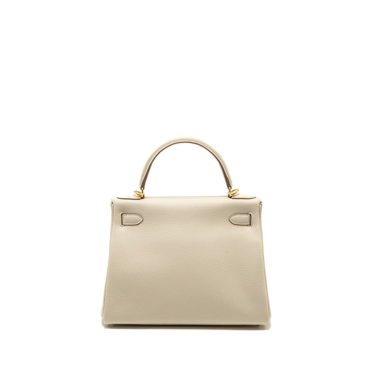 Hermes Kelly 28 togo craie GHW