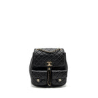 CHANEL 23A TRIPLE PACK BACKPACK CALFSKIN BLACK LGHW (MICROCHIP)