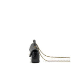 CHANEL TOP HANDLE MINI RECTANGULAR FLAP BAG CAVIAR BLACK GHW