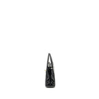 CHANEL MINI KELLY SHOPPING TOTE BAG CALFSKIN BLACK GHW (MICROCHIP)
