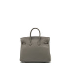 Hermes Birkin 25 togo gris Meyer SHW