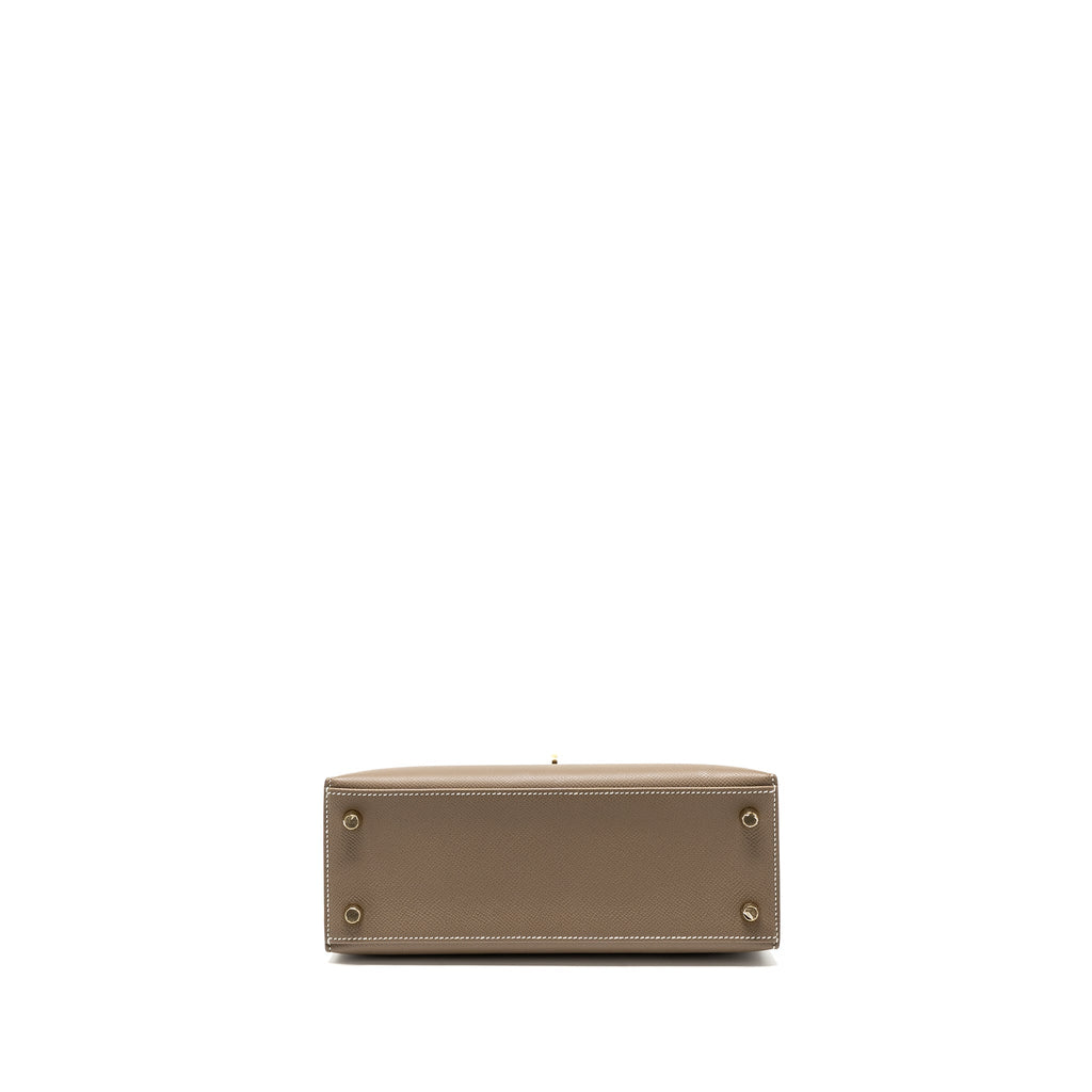 Hermes Kelly 25 Epsom etoupe GHW
