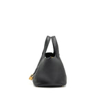Hermes Picotin 18 Lock Bag Clemence Black GHW