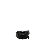 CHANEL 22S HEART BAG LAMBSKIN BLACK LGHW (MICROCHIP)
