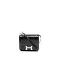 HERMES MINI CONSTANCE LIZARD VARANUS SALVATOR BLACK SHW