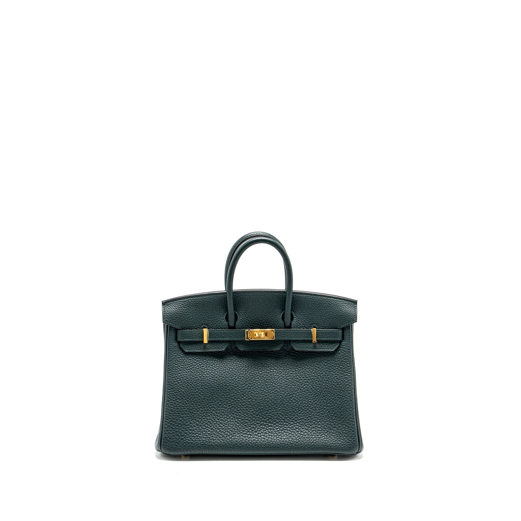 Hermes Birkin 25 Togo Vert Cypres GHW