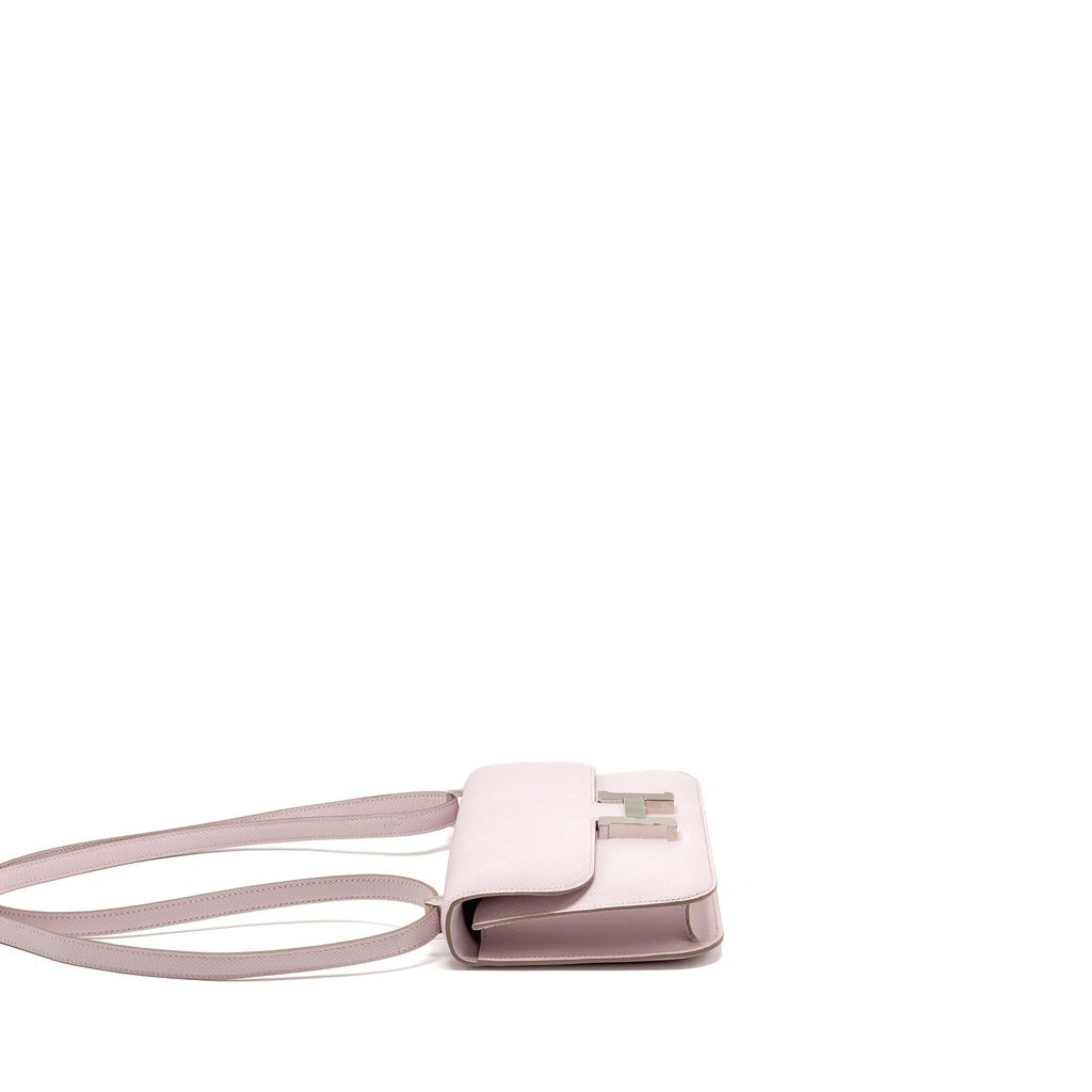 Hermes Constance Elan Epsom Mauve Pale SHW