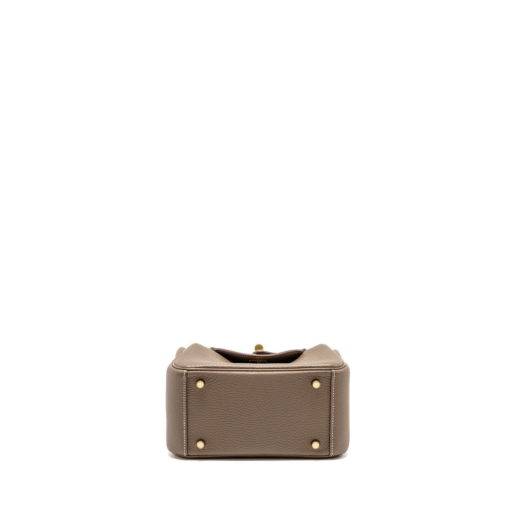 HERMES MINI LINDY CLEMENCE ETOUPE GHW
