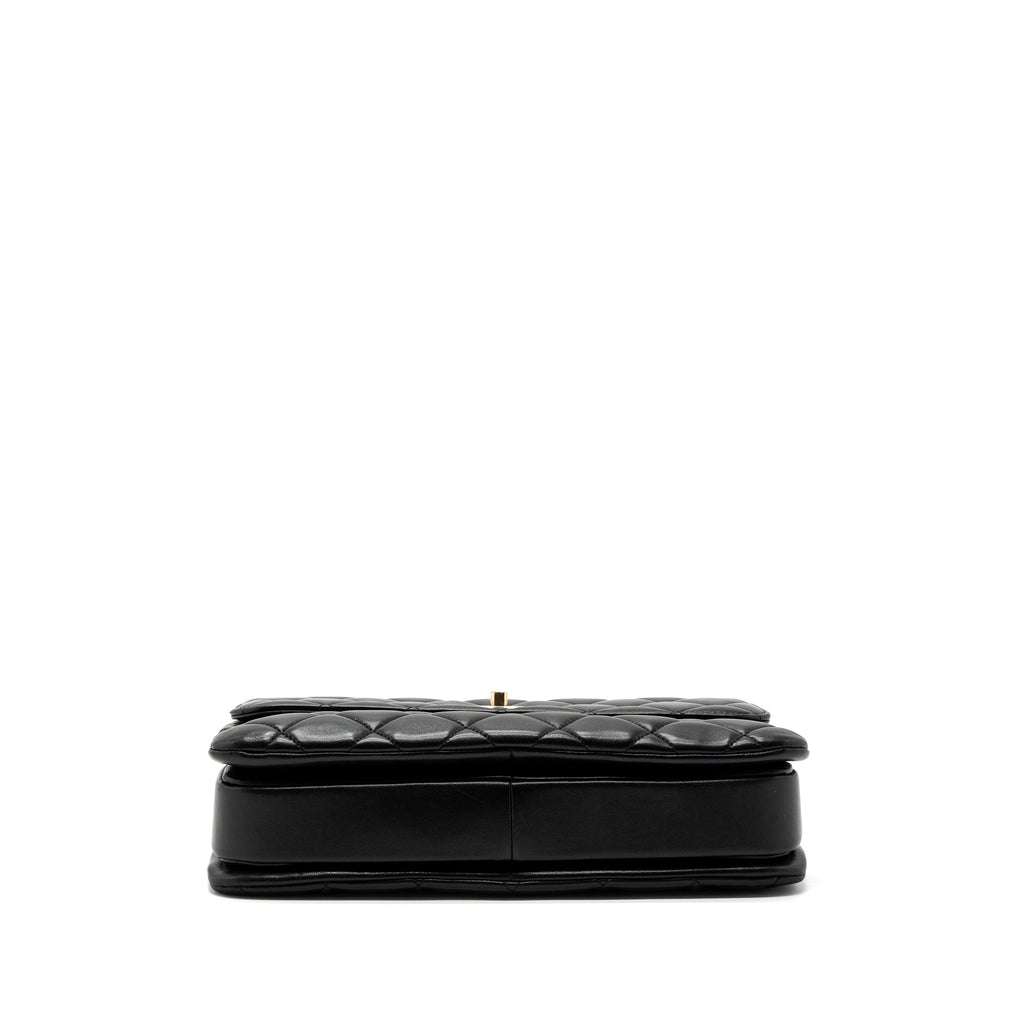 CHANEL MEDIUM TRENDY CC LAMBSKIN BLACK GHW