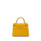 HERMES KELLY 25 EPSOM 9D JAUNE AMBER SHW