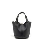 HERMES PICOTIN 22 CLEMENCE BLACK GHW