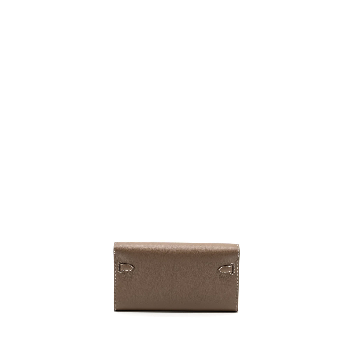 HERMES KELLY TO GO EVERCOLOR ETOUPE GHW