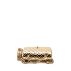 CHANEL 24C BACKPACK WITH STAR PATENT GOLD LGHW (MICROCHIP)
