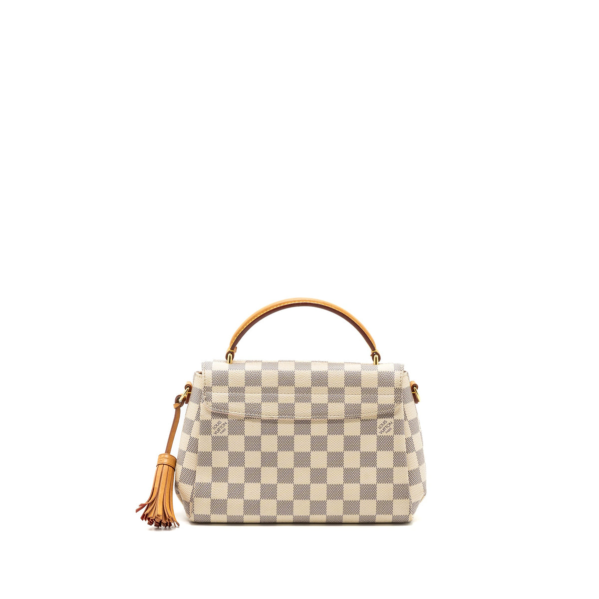 LOUIS VUITTON CROISETTE DAMIER AZUR CANVAS GHW