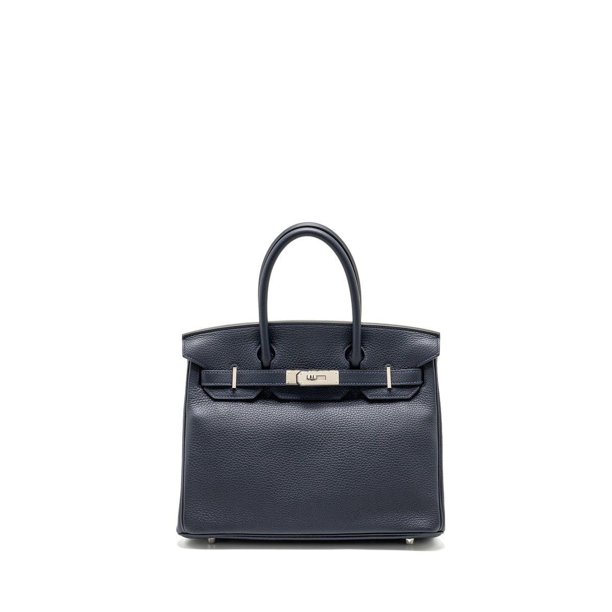 HERMES BIRKIN 30 CLEMENCE BLUE NUIT/ ROSE POURPRE SHW