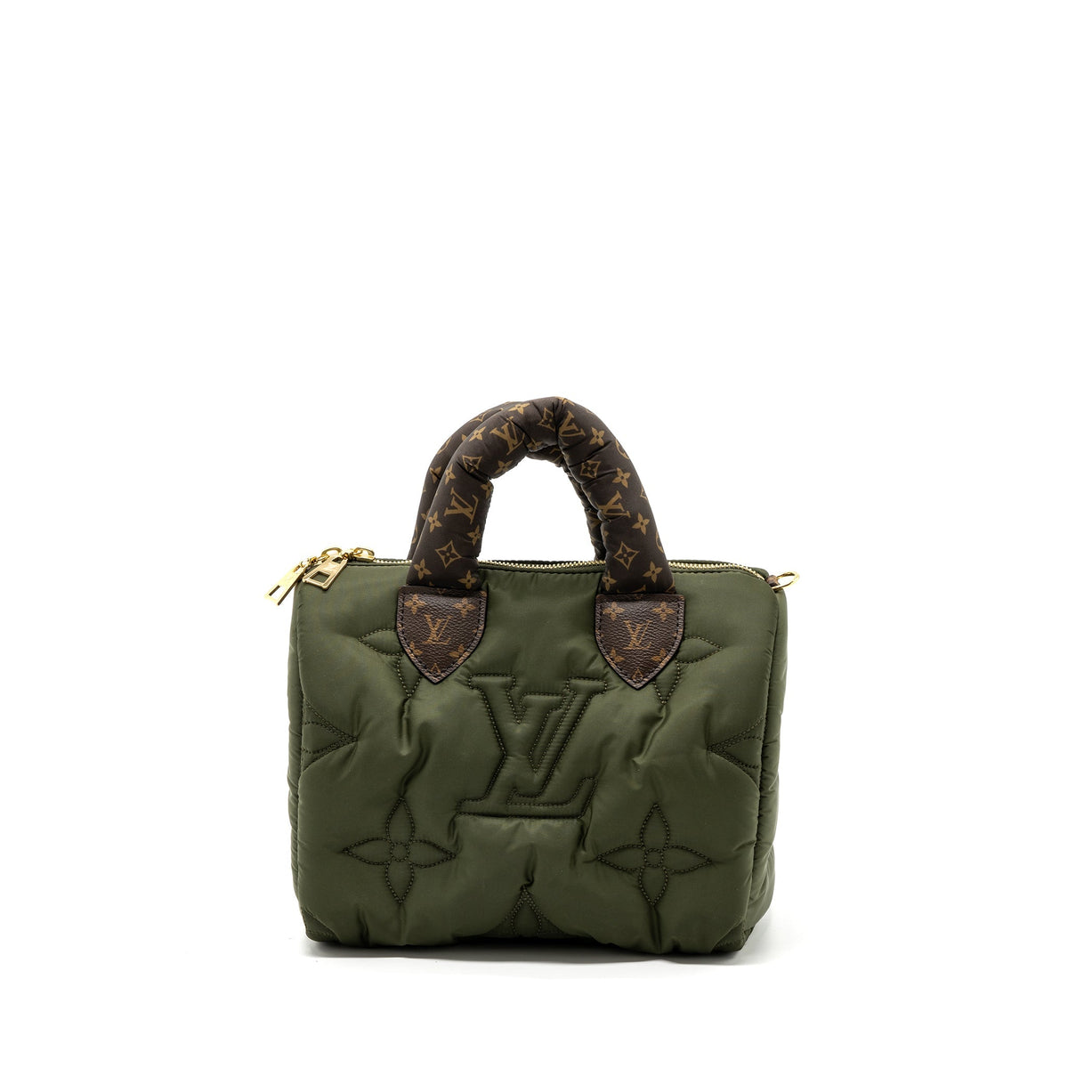 LOUIS VUITTON PILLOW SPEEDY 25 NYLON KHAKI GREEN/ MULTICOLOUR GHW (NEW VERSION)