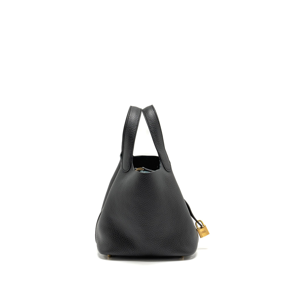 Hermes Picotin 18 Lock Bag Clemence Black GHW