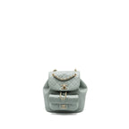 CHANEL 23C MINI DUMA BACKPACK CALFSKIN LIGHT GREY LGHW (MICROCHIP)