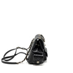 CHANEL 23K TRIPLE POCKET BACKPACK CAVIAR BLACK LGHW (MICROCHIP)