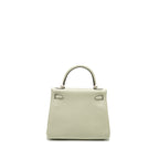 Hermes Kelly 25 Togo Gris Neve SHW