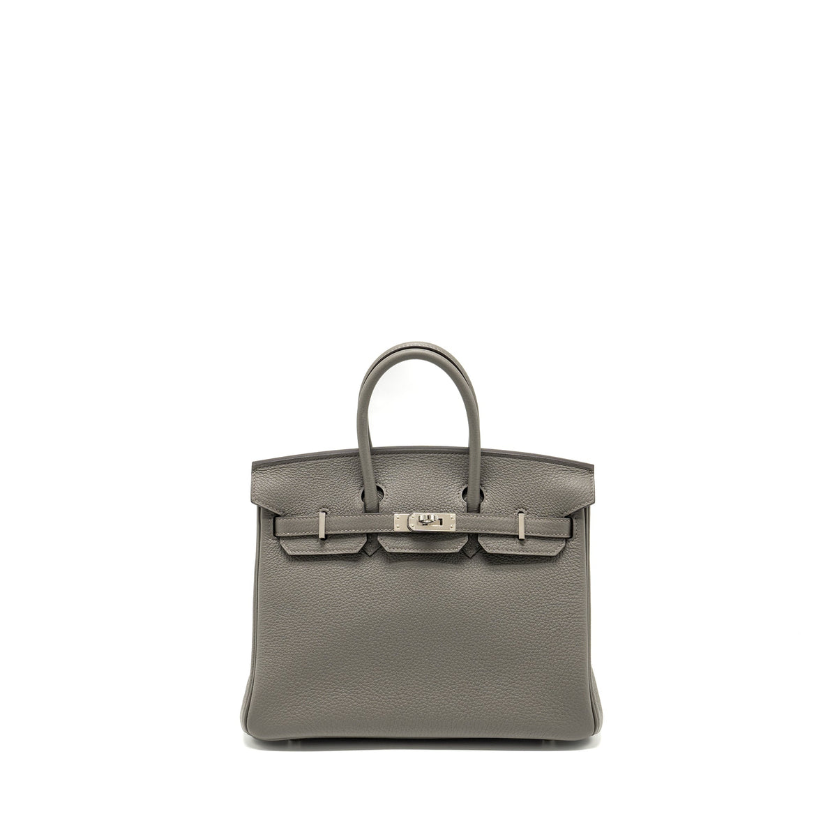Hermes Birkin 25 togo gris Meyer SHW
