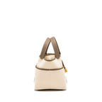 HERMES CARGO PICOTIN 18 LOCK BAG CANVAS/SWIFT ECRU/ETOUPE GHW