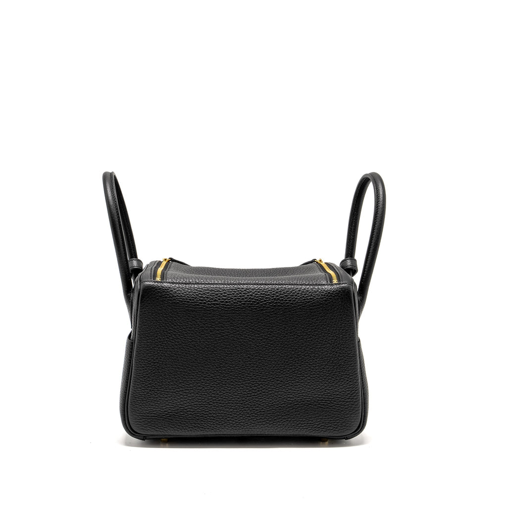 Hermes Lindy 26 Clemence Black GHW