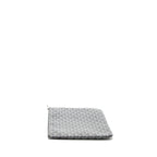 GOYARD SENAT MM POUCH GOYARDLINE CANVAS GREY SHW