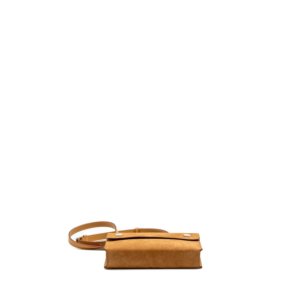 Hermes Hermesnap Suede / Swift Chamois / Sésame SHW