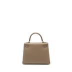 Hermes Kelly 25 Epsom etoupe GHW