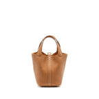 Hermes Picotin 18 clemence gold GHW