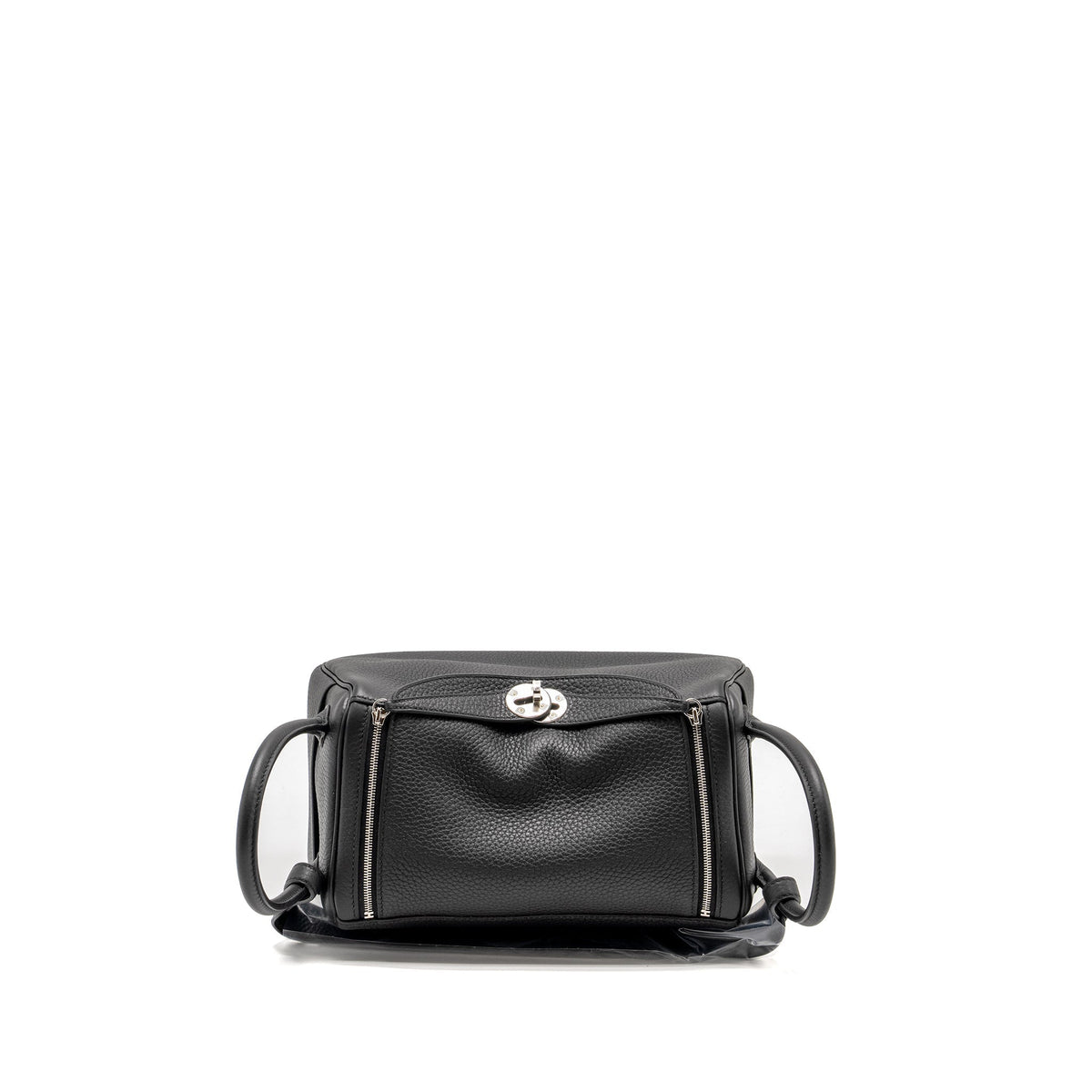HERMES LINDY 26 CLEMENCE BLACK SHW