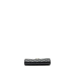 CHANEL CLASSIC LONG FLAP WALLET LAMBSKIN BLACK GHW (MICROCHIP)
