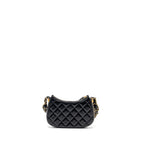 CHANEL 23K SMALL HOBO SHOULDER BAG CALFSKIN BLACK GHW (MICROCHIP)