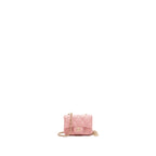CHANEL MINI FLAP BELT BAG CAVIAR PINK LGHW