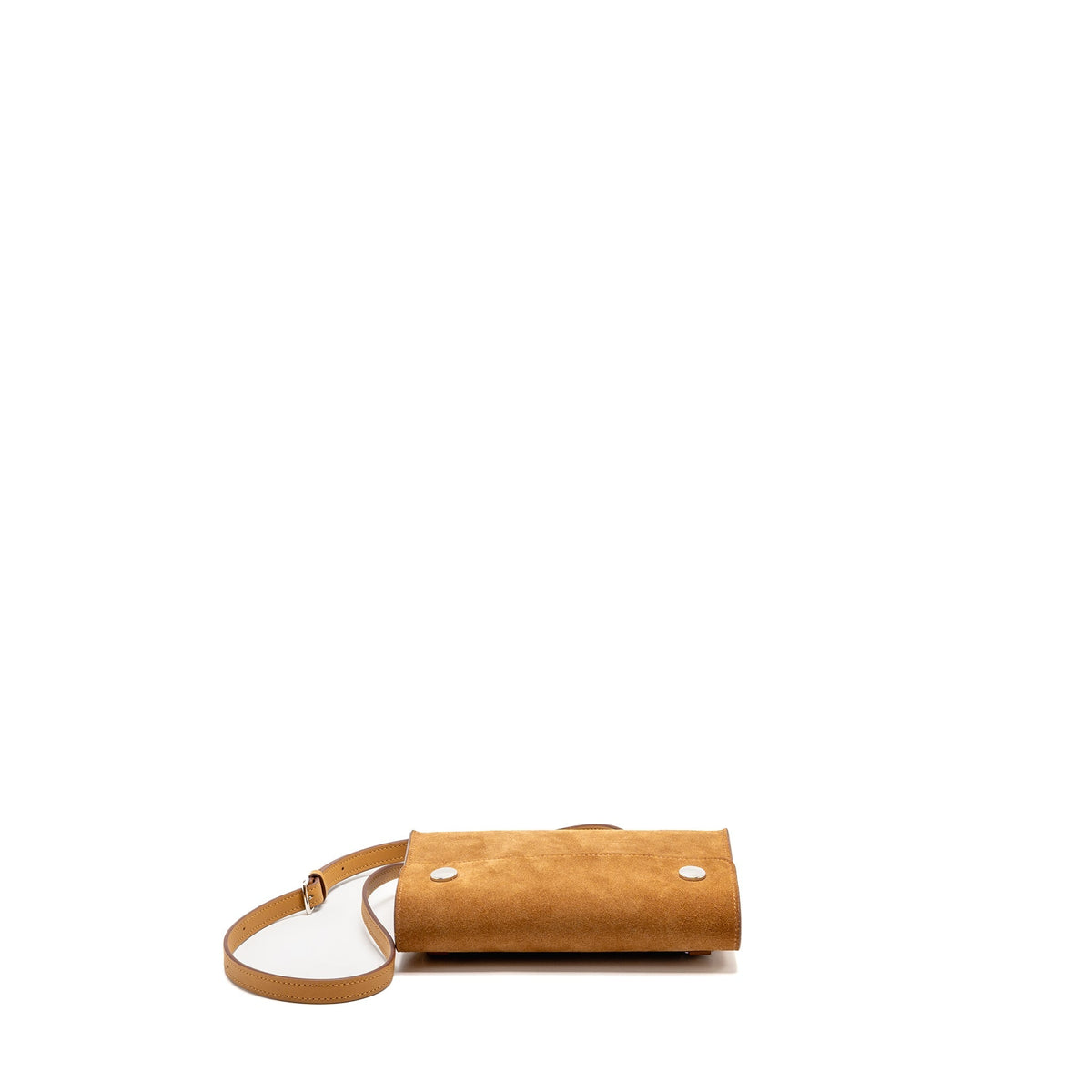Hermes Hermesnap Suede / Swift Chamois / Sésame SHW