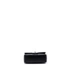 CHANEL MINI RECTANGULAR FLAP BAG LAMBSKIN BLACK SHW  (MICROCHIP)