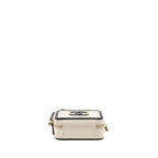 CHANEL CC FILIGREE VANITY CASE CAVIAR WHITE/BLACK GHW