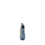 LOUIS VUITTON HALF-MOON LOOP BAGUETTE BAG DENIM BLUE GHW