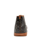 Celine medium bucket bag triomphe canvas/calfskin tan GHW