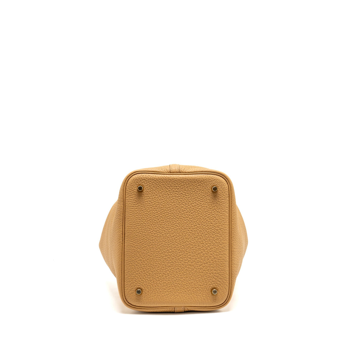 HERMES PICOTIN 22 CLEMENCE BISCUIT GHW