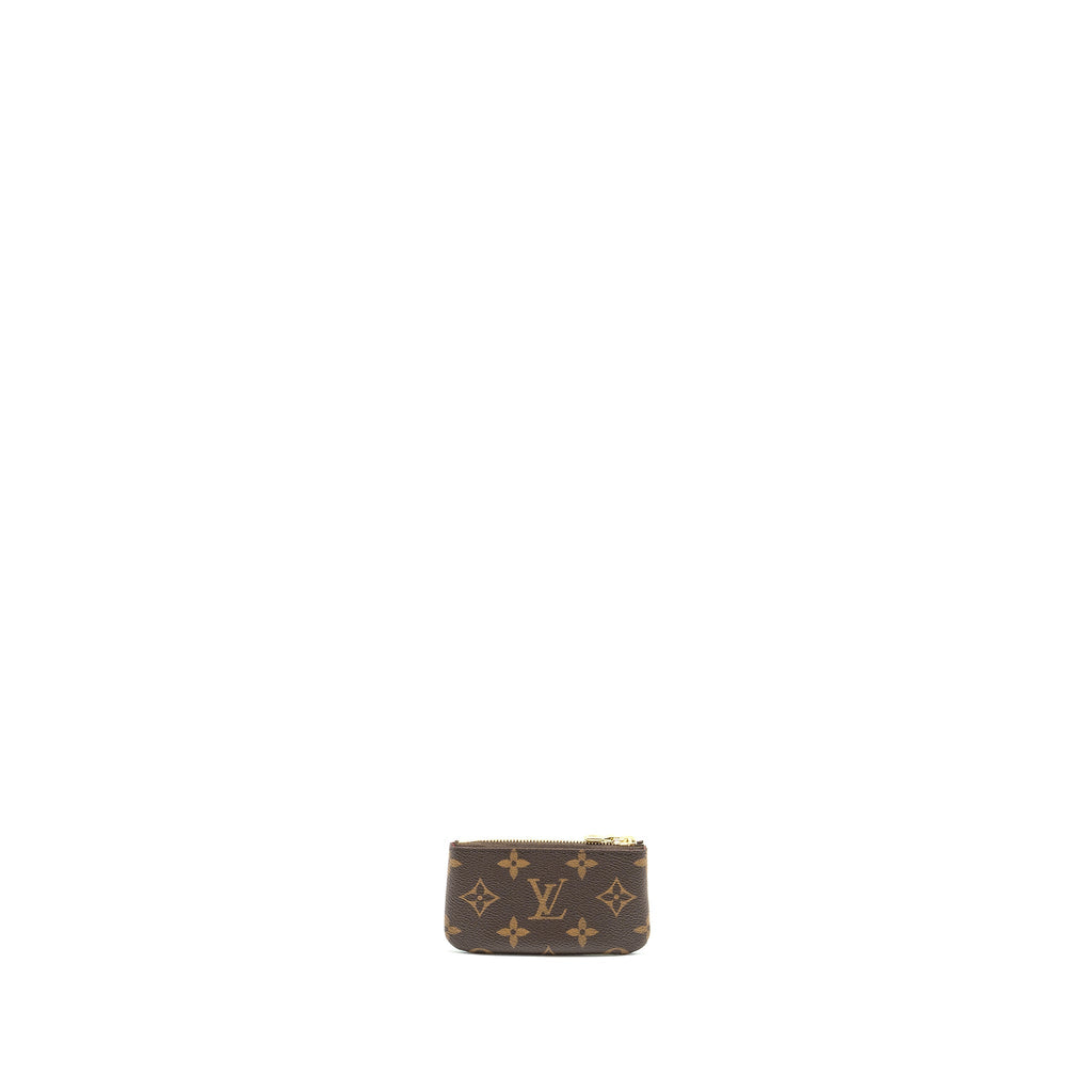 LOUIS VUITTON 2023 CHRISTMAS ANIMATION SAILING KEY POUCH MONOGRAM CANVAS MULTICOLOUR GHW