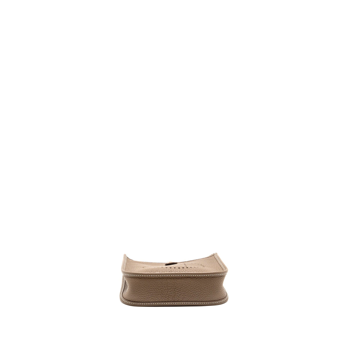 Hermes Mini Evelyne Clemence Etoupe SHW