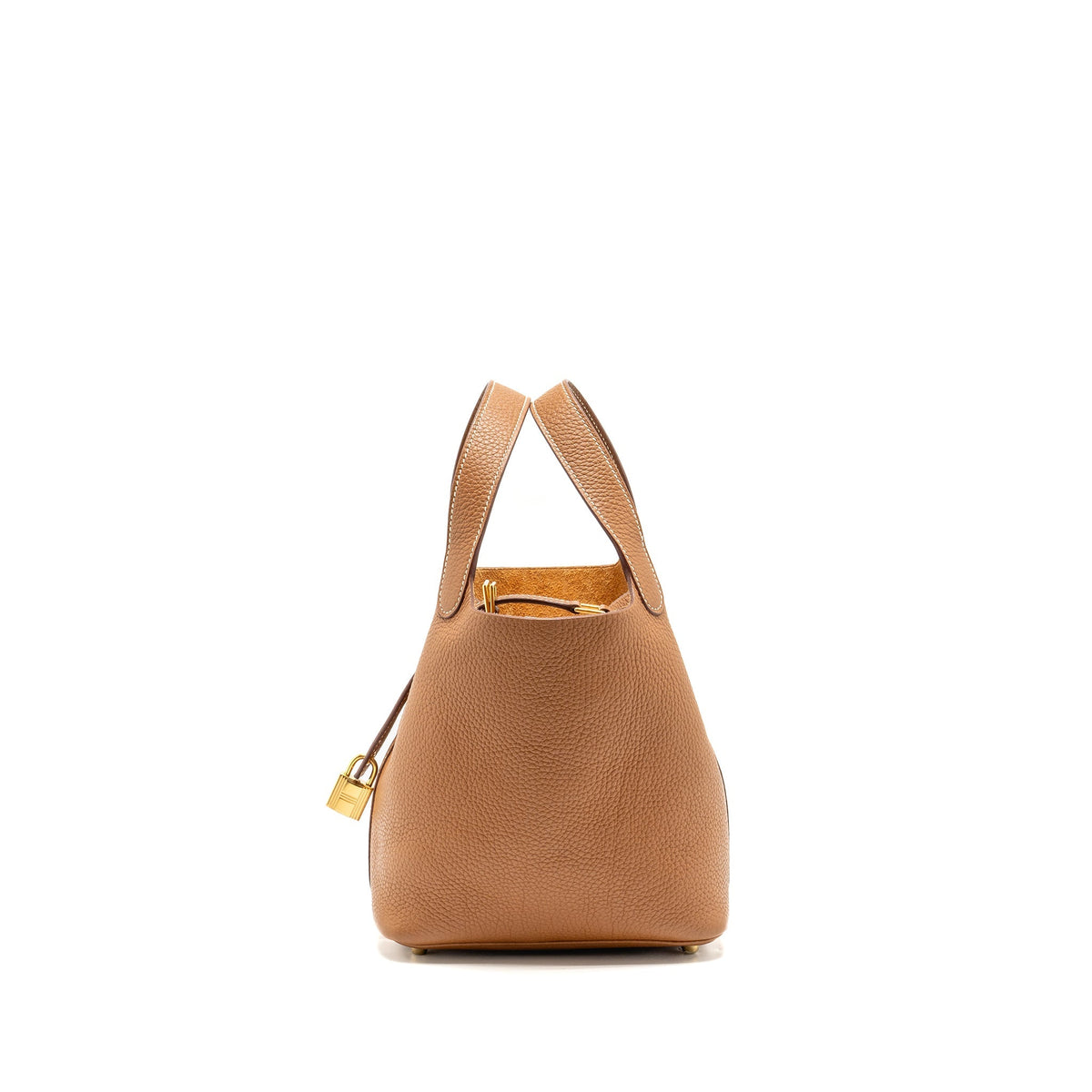Hermes Picotin 18 clemence gold GHW