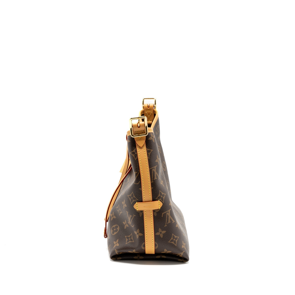 LOUIS VUITTON CARRYALL PM MONOGRAM CANVAS GHW (NEW VERSION)