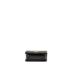 CHANEL SMALL BOY BAG CALFSKIN BLACK GHW (MICROCHIP)