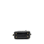 MIU MIU ARCADIE MATELASSE NAPPA BAG BLACK GHW