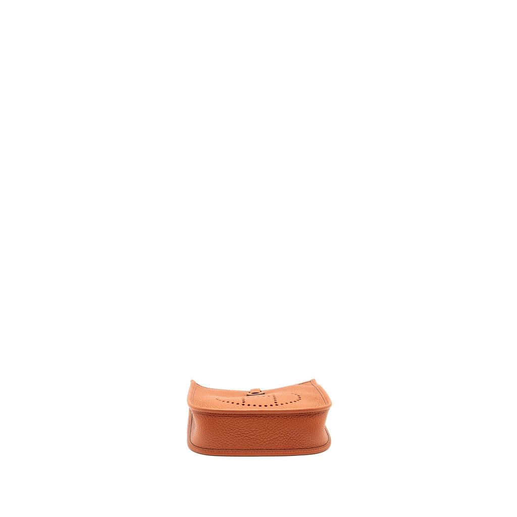 HERMES MINI EVELYNE CLEMENCE CUIVRE GHW