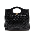 CHANEL LARGE 31 BAG CALFSKIN BLACK LGHW