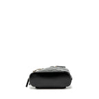 CHANEL 22A BACKPACK PATENT BLACK LGHW (MICROCHIP)